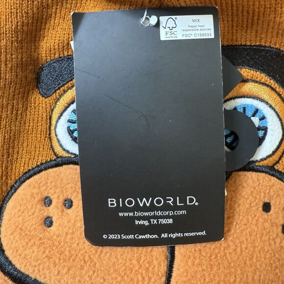 Five Nights At Freddy's FNAF Freddy Fazbear Braided Tassel Beanie Laplander Hat - Picture 4 of 7